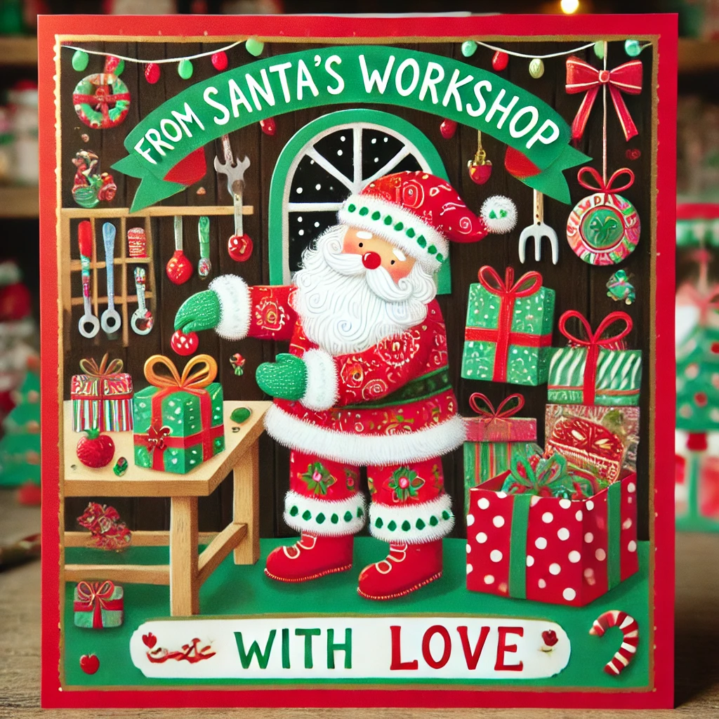 Fra julenissens verksted